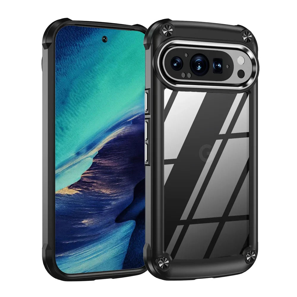 Transparent Shockproof Case For Google Pixel 9 Series