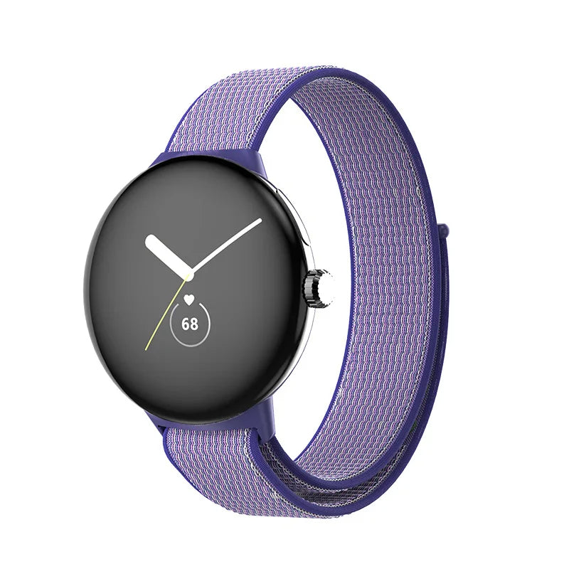 Soft Adjustable Nylon Band For Google Pixel watch Series