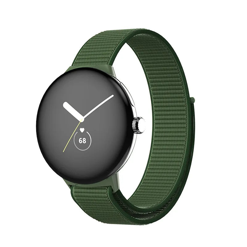 Soft Adjustable Nylon Band For Google Pixel watch Series