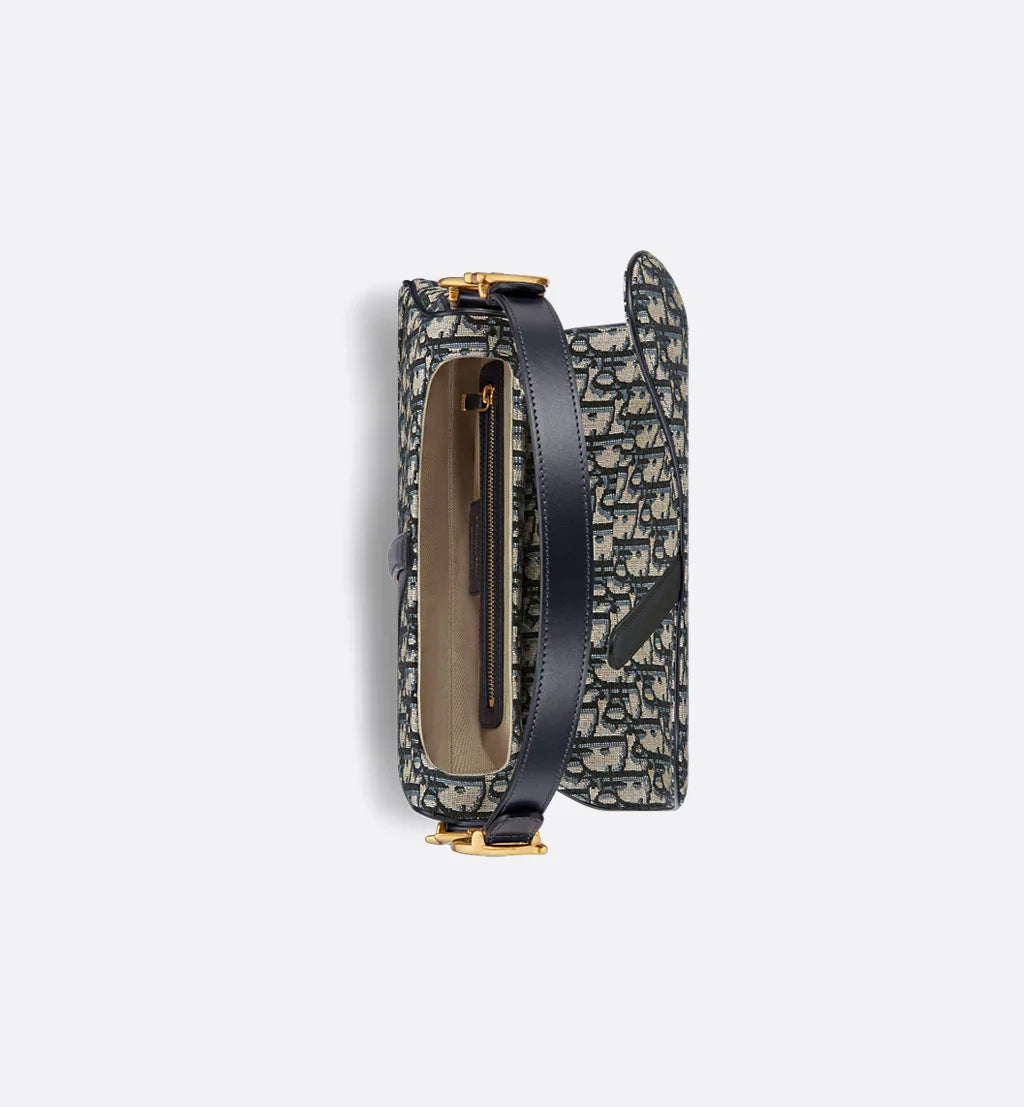 Saddle Bag With Strap - Blue Edition