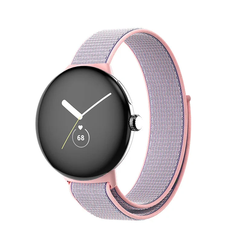 Soft Adjustable Nylon Band For Google Pixel watch Series