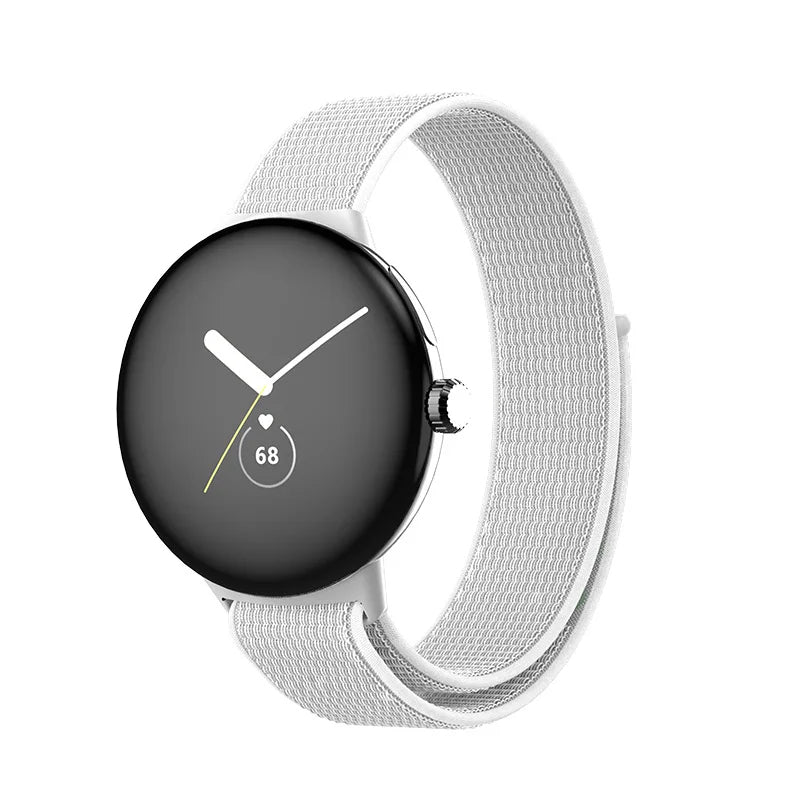 Soft Adjustable Nylon Band For Google Pixel watch Series