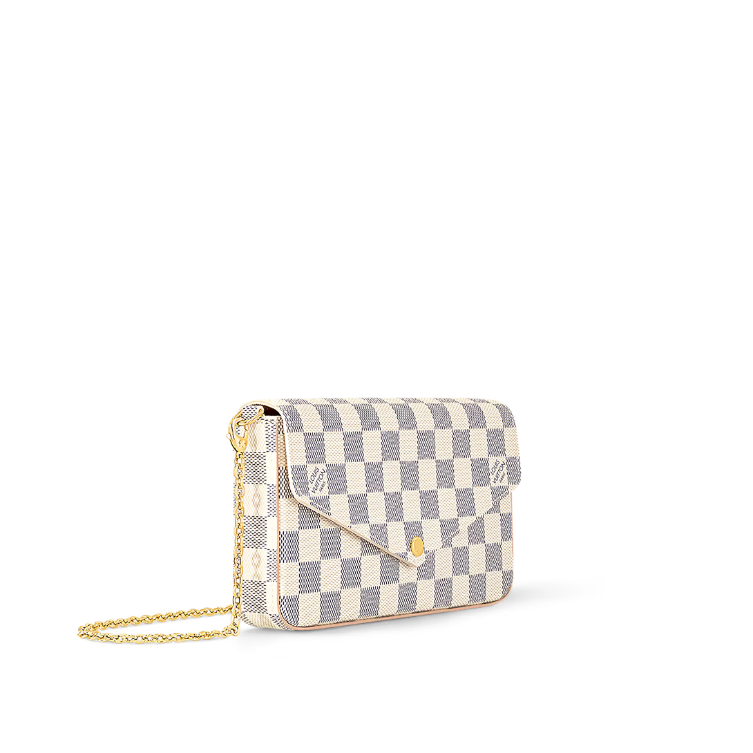 Felicie Pouch Checkered Beige