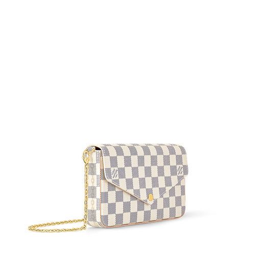 Felicie Pouch Checkered Beige