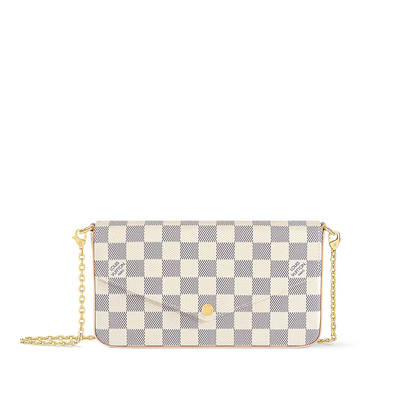 Felicie Pouch Checkered Beige
