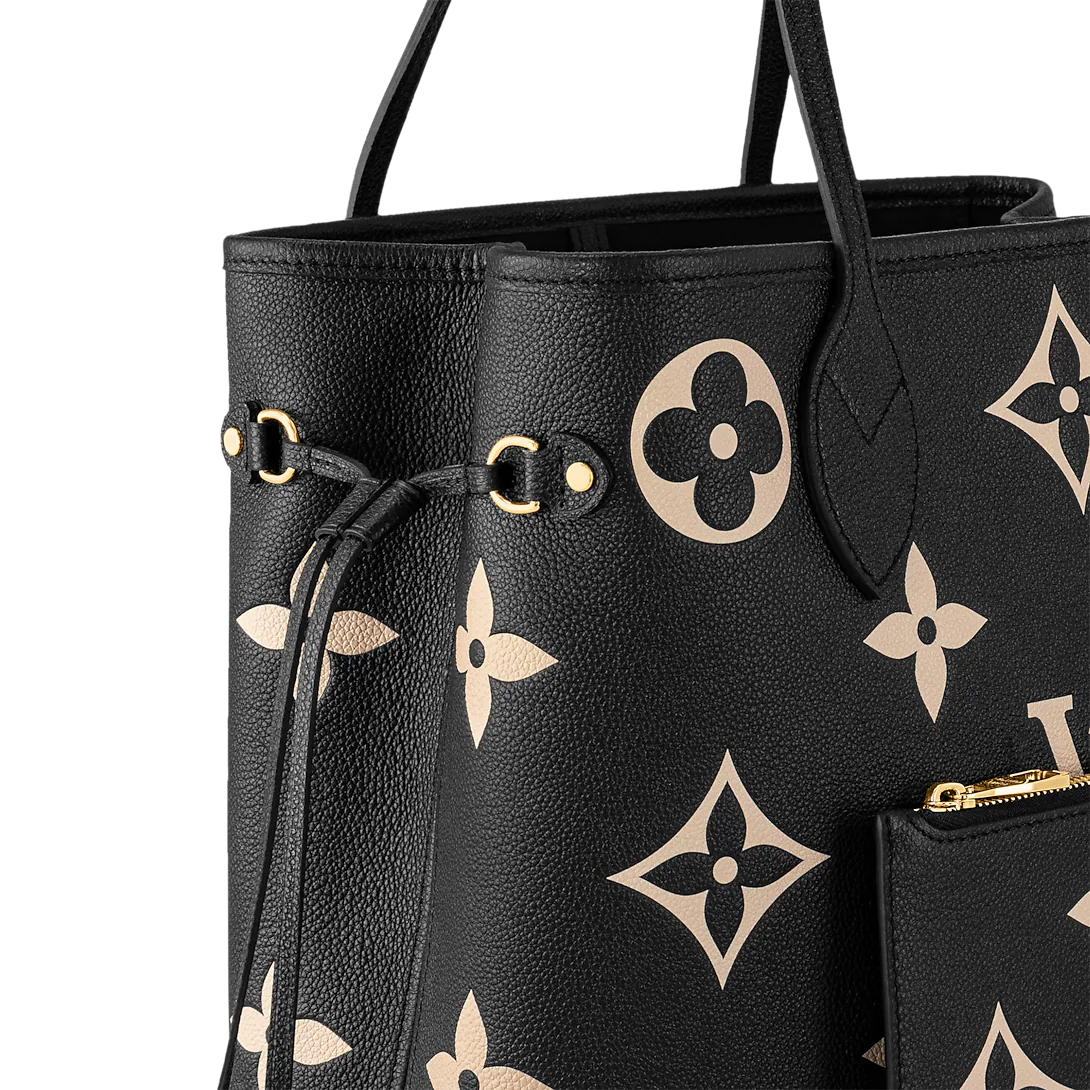 Never Full MM Monogram Empreinte Leather