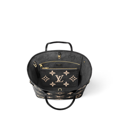 Never Full MM Monogram Empreinte Leather