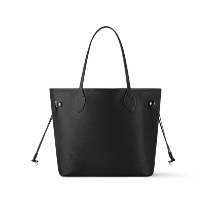 Never Full MM Black Epi Leather