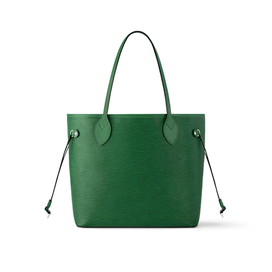 Never Full MM Green Epi Leather