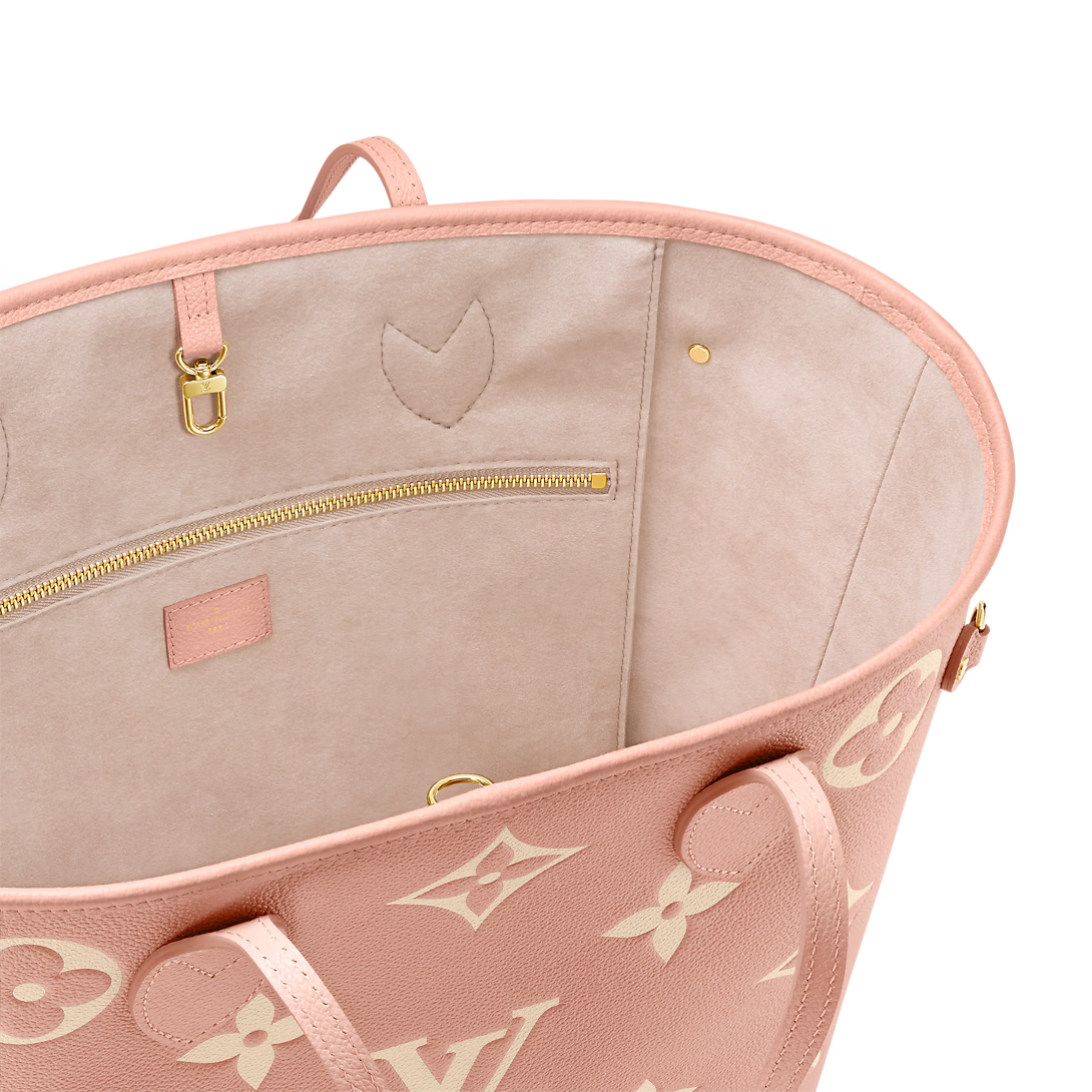 Never Full MM Monogram Empreinte Leather