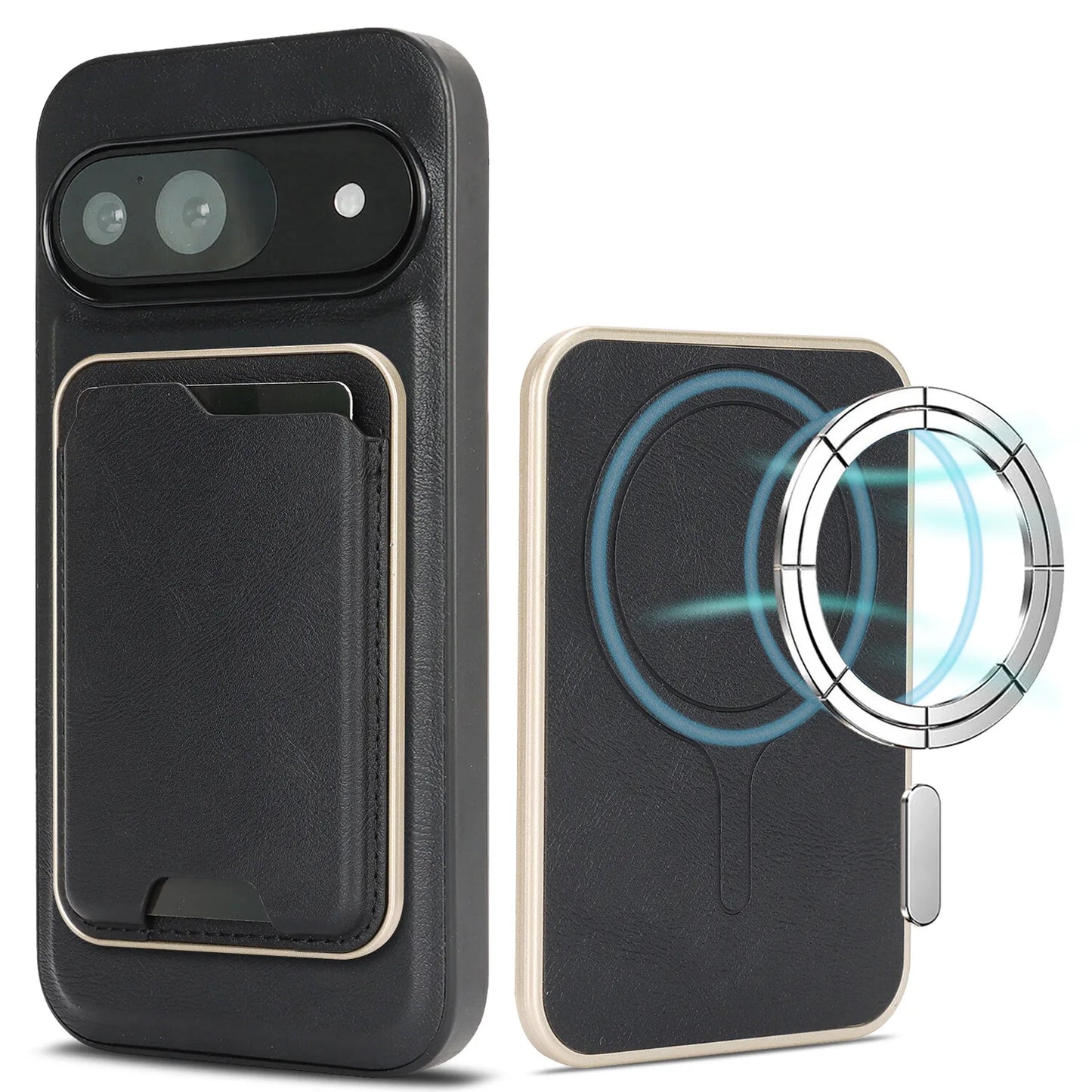 MagSafe Leather Wallet Case for Google Pixel