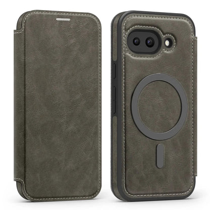 Magnetic Leather Case with Card Holder For Google Pixel Series