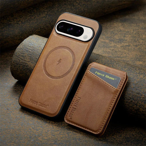 Leather Case with Wallet For Google Pixel Series
