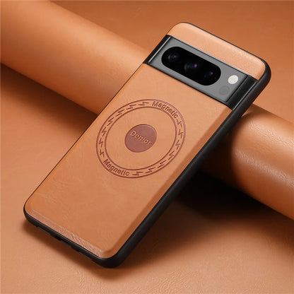 Magnetic Leather Case with Wallet For Google Pixel Series