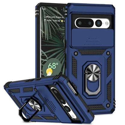 Shockproof Case with Slide Camera Protection For Google Pixel Series