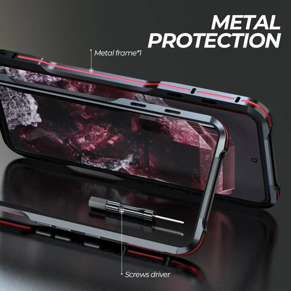 Premium Metal Frame Case For Google Pixel 8 Series