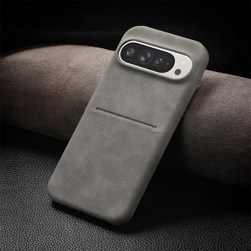 Card Slot Leather Case For Google Pixel Series