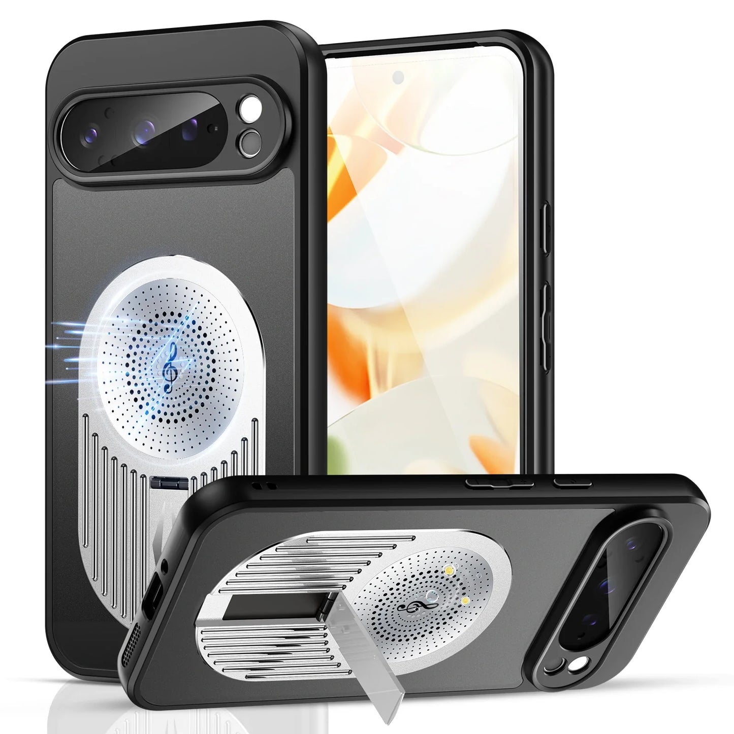 Shockproof Magnetic Case with Stand For Google Pixel 9 Series