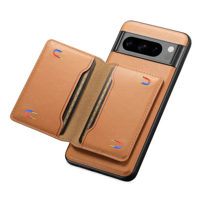 Magnetic Leather Case with Wallet For Google Pixel Series