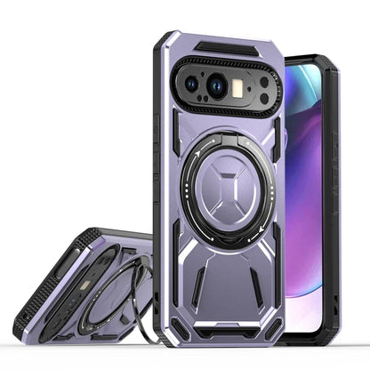 Magnetic Armor Case with Ring for Google Pixel 9 Series