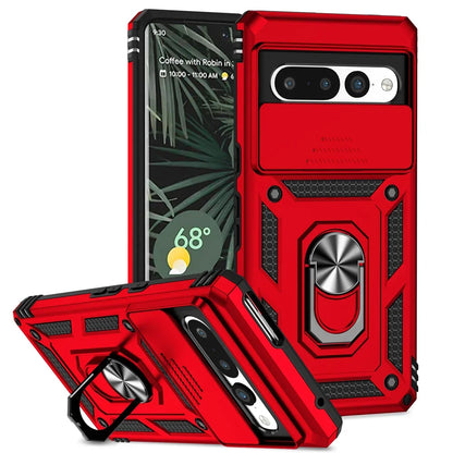 Shockproof Case with Slide Camera Protection For Google Pixel Series