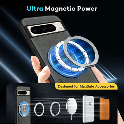 Leather Magnetic Case with Bracket