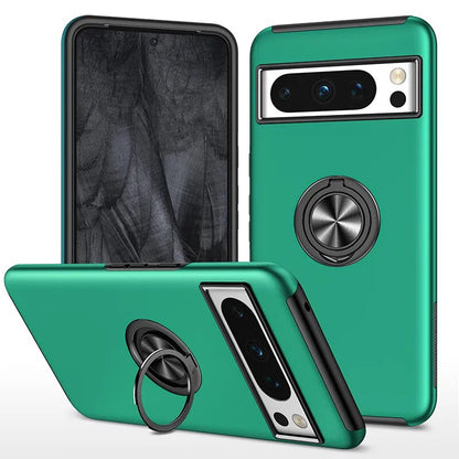 Armor Shockproof Case with Ring Stand For Google Pixel 8 Series