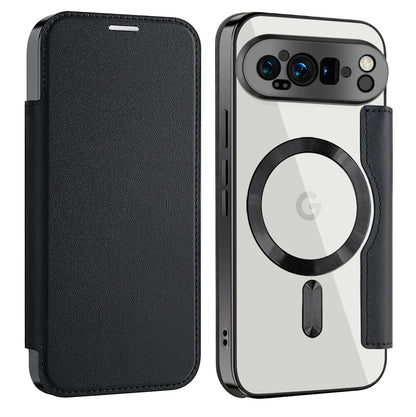 Leather Magsafe Case with Card Slot Holder For Pixel Series