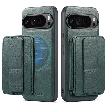 Leather Case with Detachable Magnetic Wallet For Pixel Series