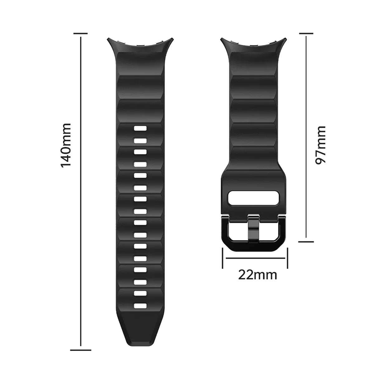 Soft Silicone Bands for Pixel Watch 3
