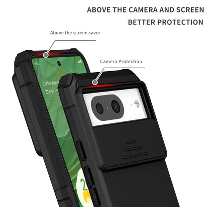 Shockproof Case with Stand Bracket For Google Pixel 8 Series