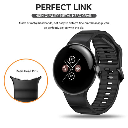 Soft Silicone Bands for Pixel Watch 3