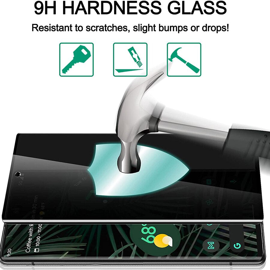 Anti Spy Tempered Glass For Google Pixel 7 Series