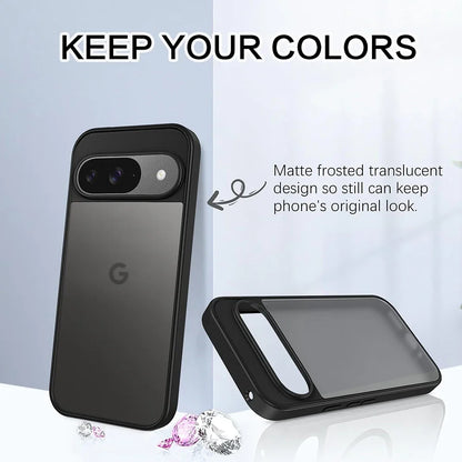 Transparent Shockproof Case For Google Pixel 9a