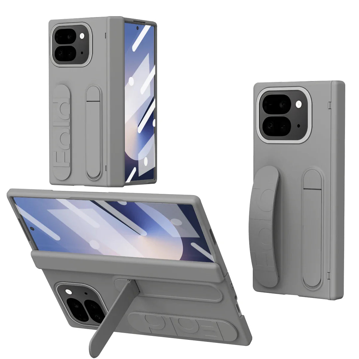 Shockproof Case with Strap & Stand For Google Pixel 9 Pro Fold