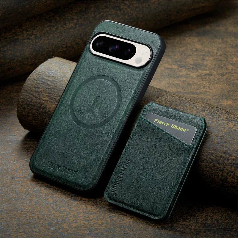 Leather Case with Wallet For Google Pixel Series