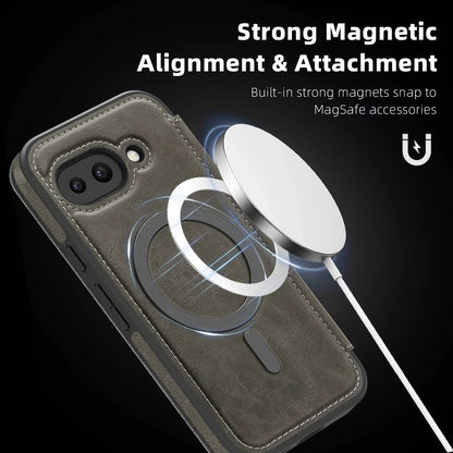 Magnetic Leather Case with Card Holder For Google Pixel Series