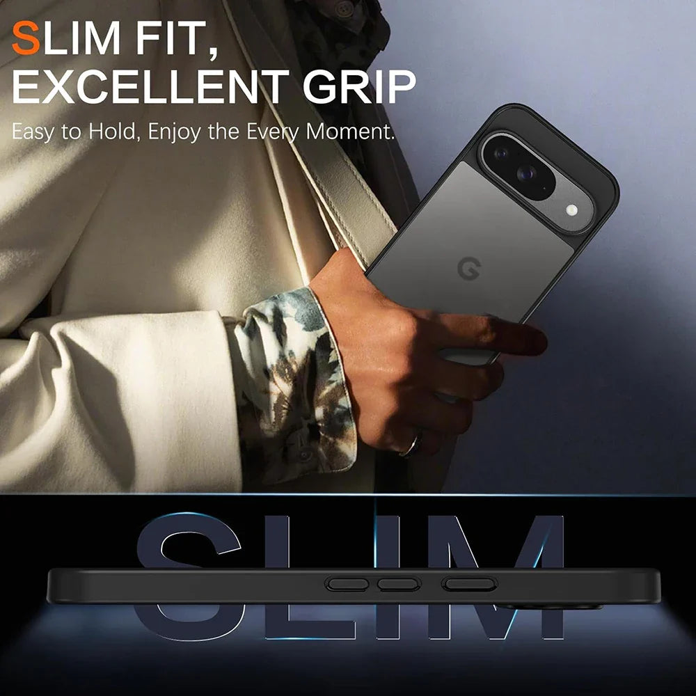 Transparent Shockproof Case For Google Pixel 9a
