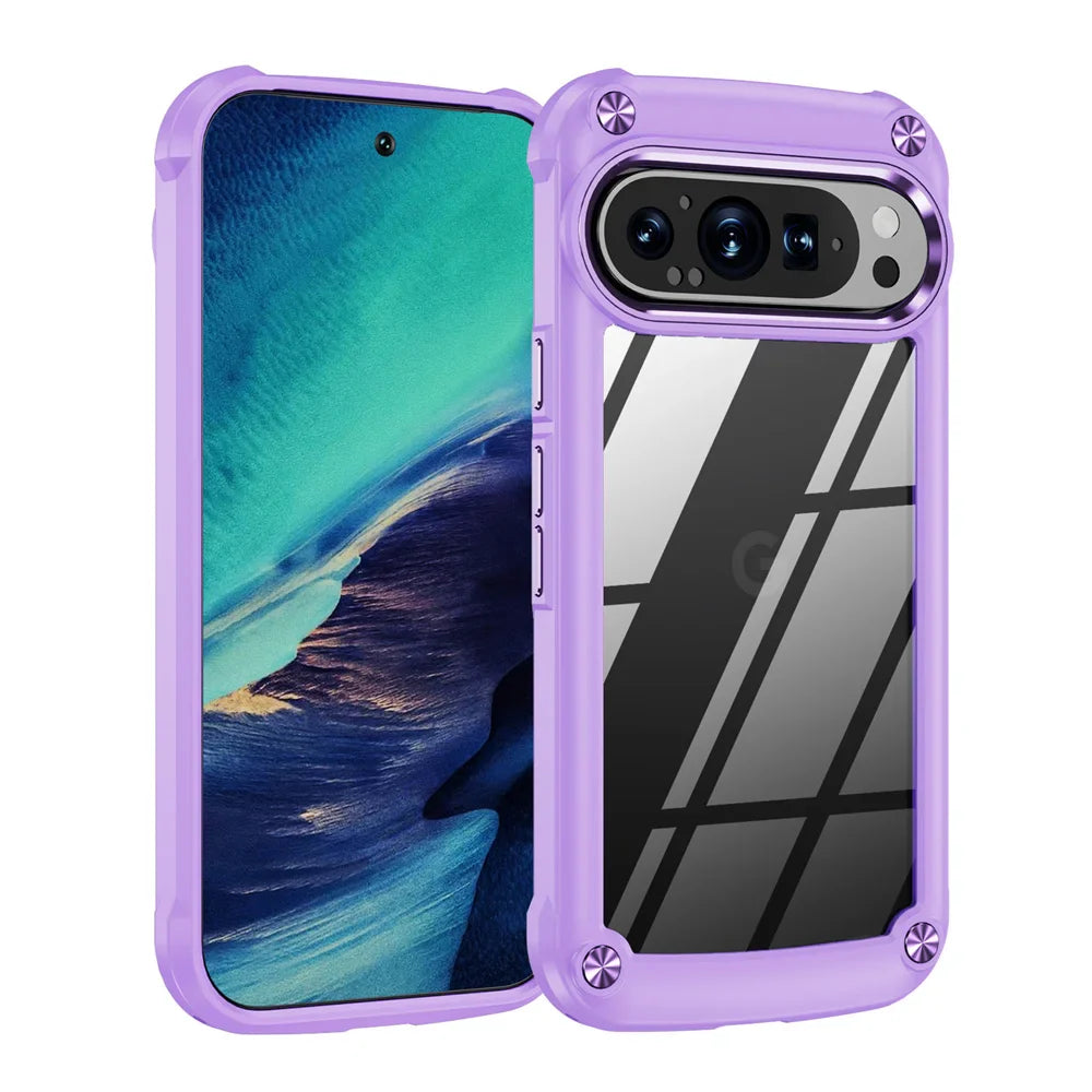 Transparent Shockproof Case For Google Pixel 9 Series