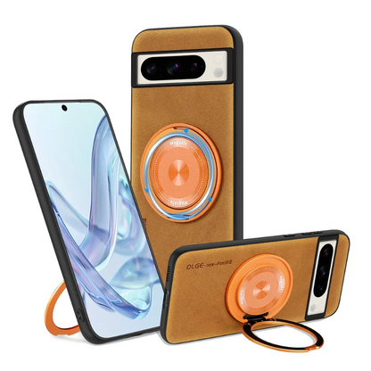 Leather Magnetic Case with Bracket