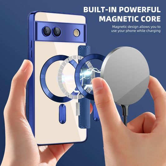 Leather Magsafe Wallet Case with Card Slot