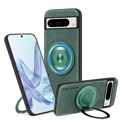 Leather Magnetic Case with Bracket