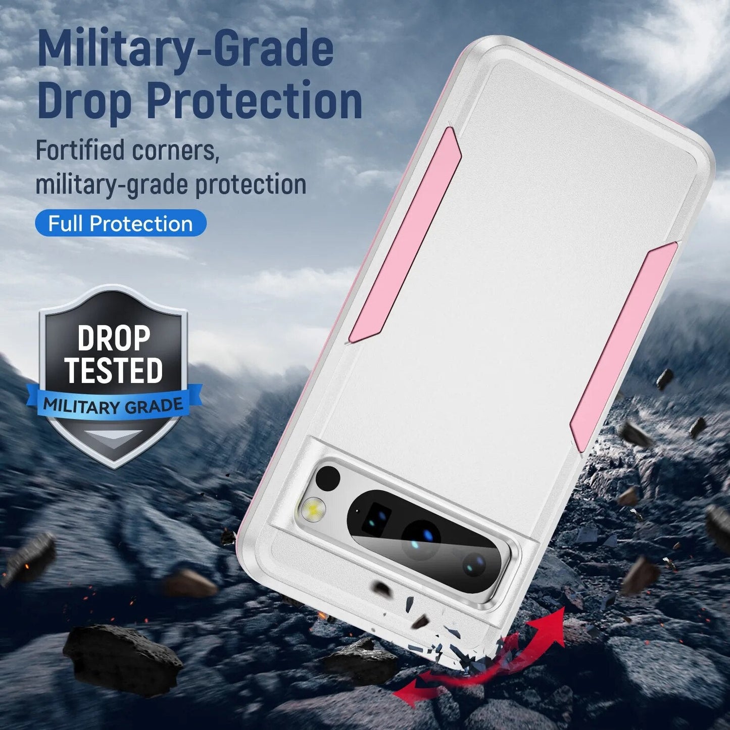 Shcokproof Matte Case for Google Pixel 8 Series