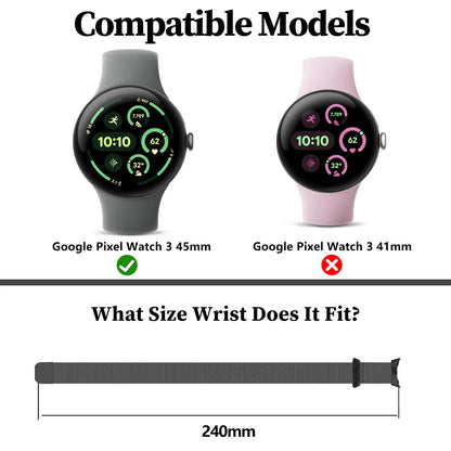 Stainless Steel Bracelet for Pixel Watch 3