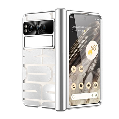 Luxury Silver Google Pixel Fold Case