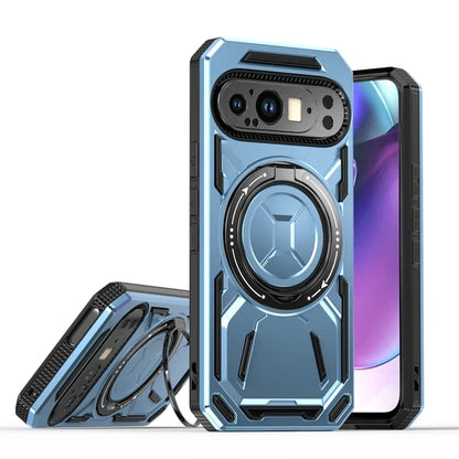 Magnetic Armor Case with Ring for Google Pixel 9 Series