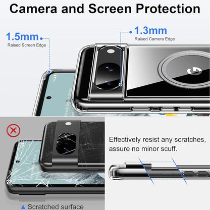 Transparent Magsafe Case For Google Pixel Series