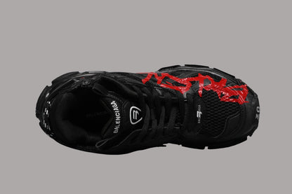 BLCG Runner Black Red Graffiti