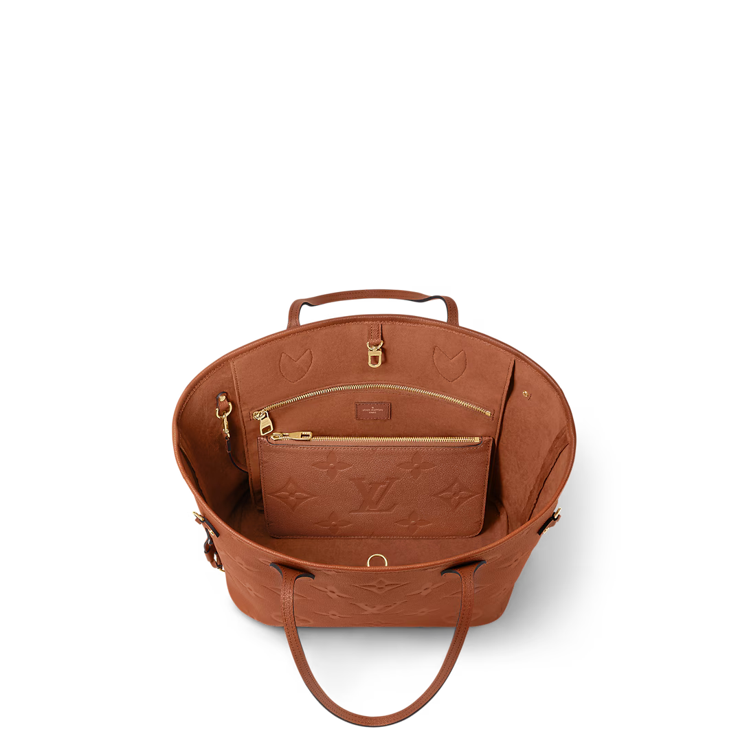 Never Full MM Monogram Empreinte Leather