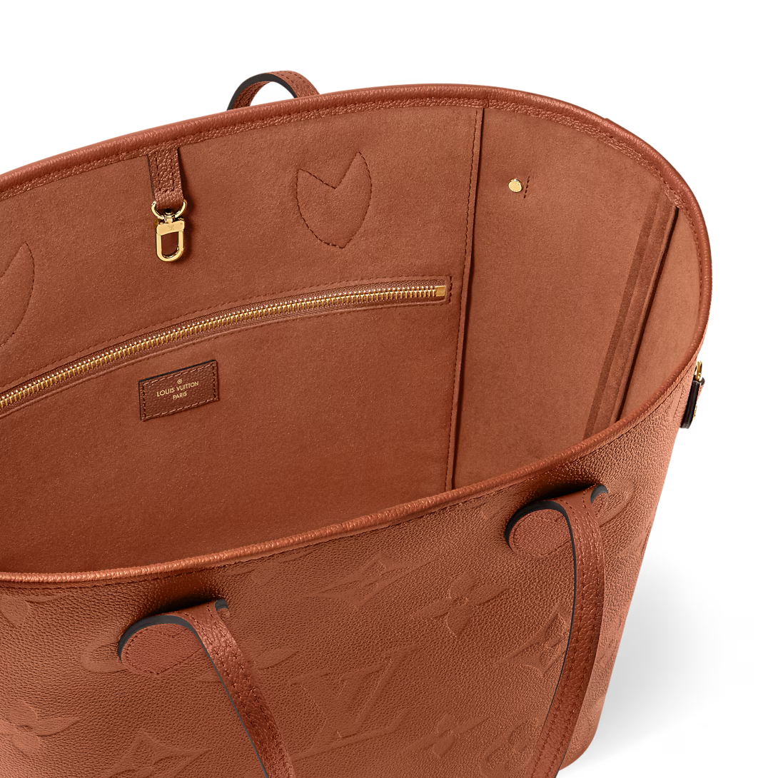 Never Full MM Monogram Empreinte Leather